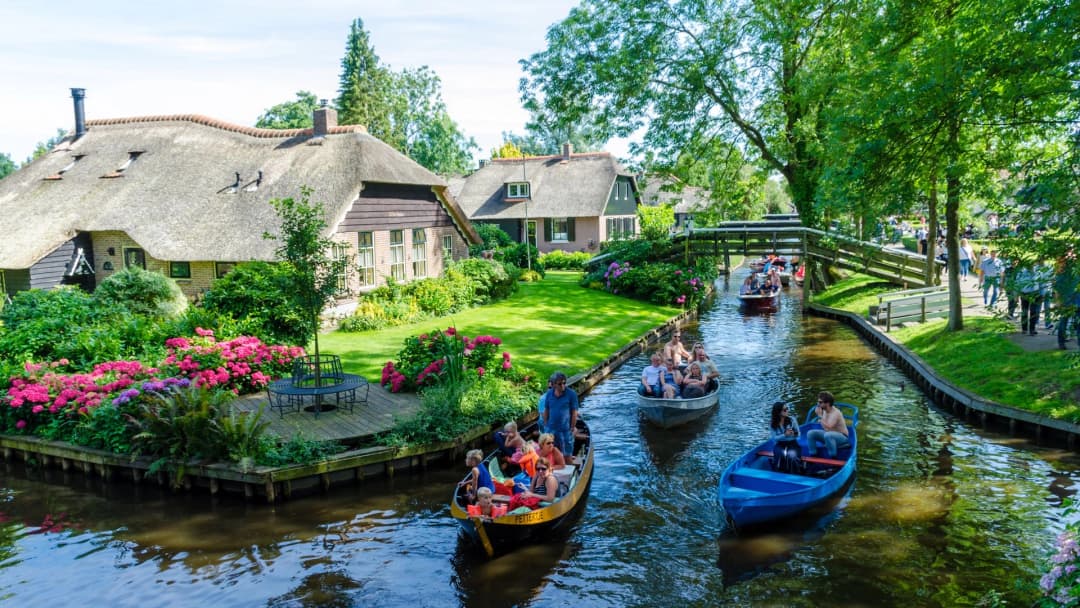 Boats in Giethoorn